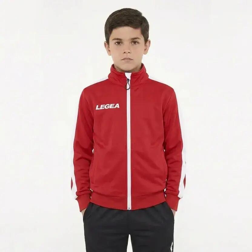 Chaqueta California Junior running Rojo-Blanco 2/2