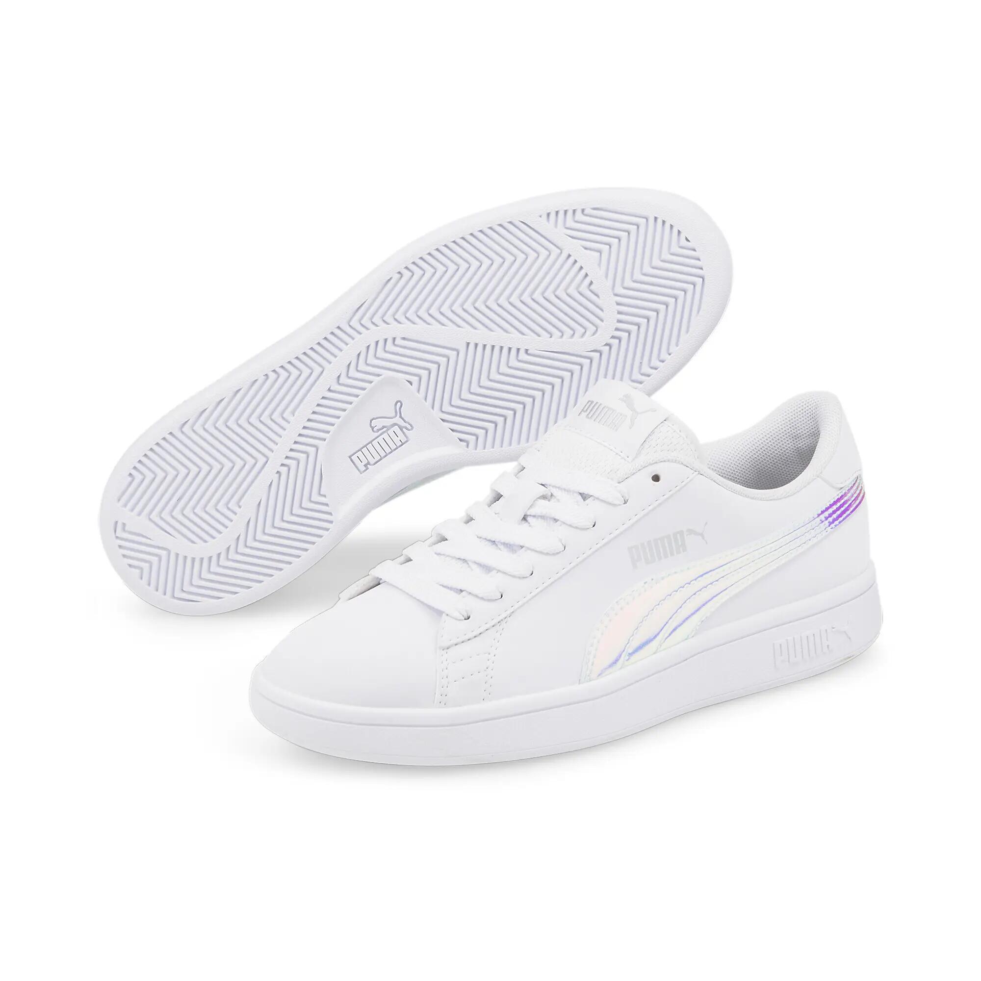 Zapatillas Niños Smash v2 Holo Blanco 1/7