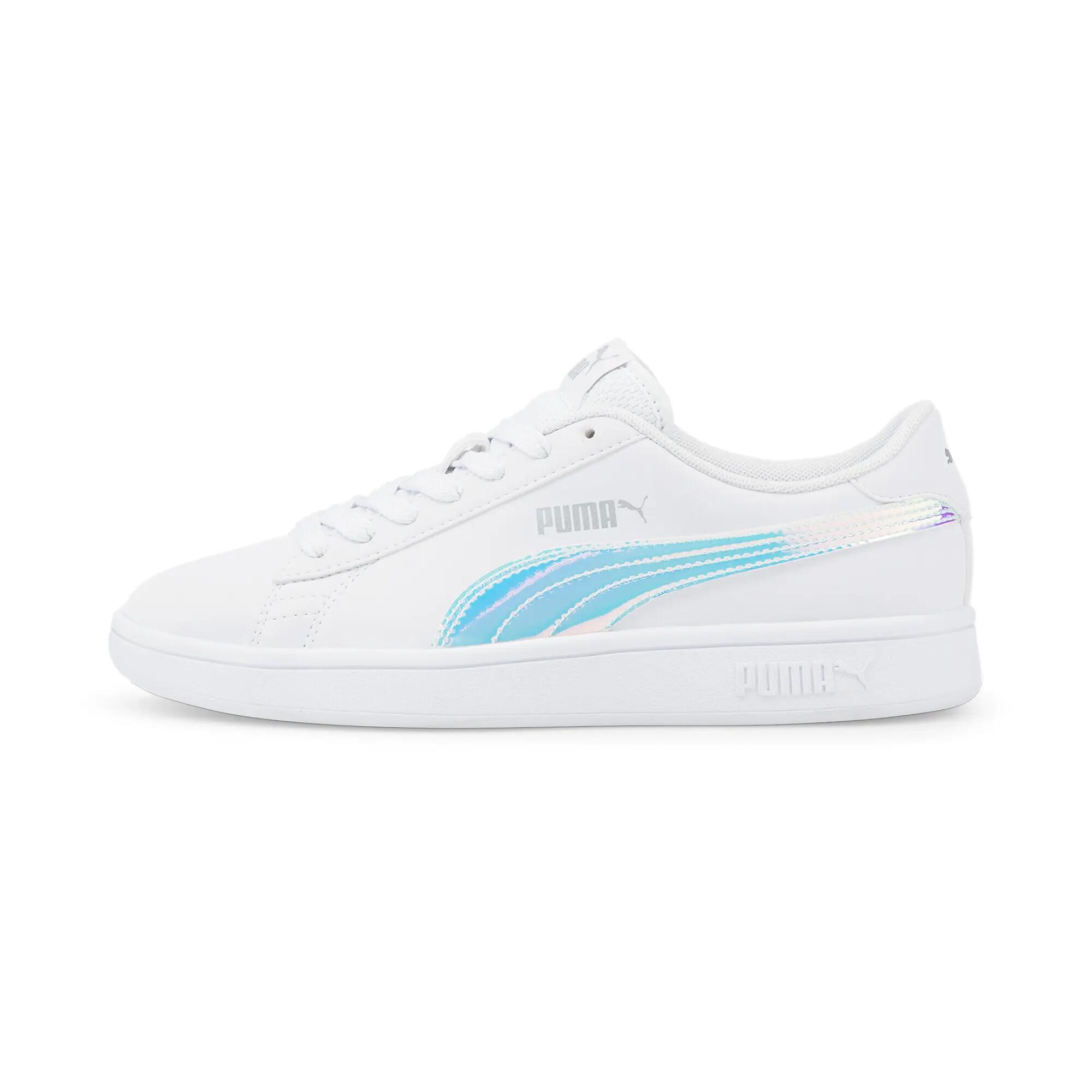 Zapatillas Niños Smash v2 Holo Blanco 3/7