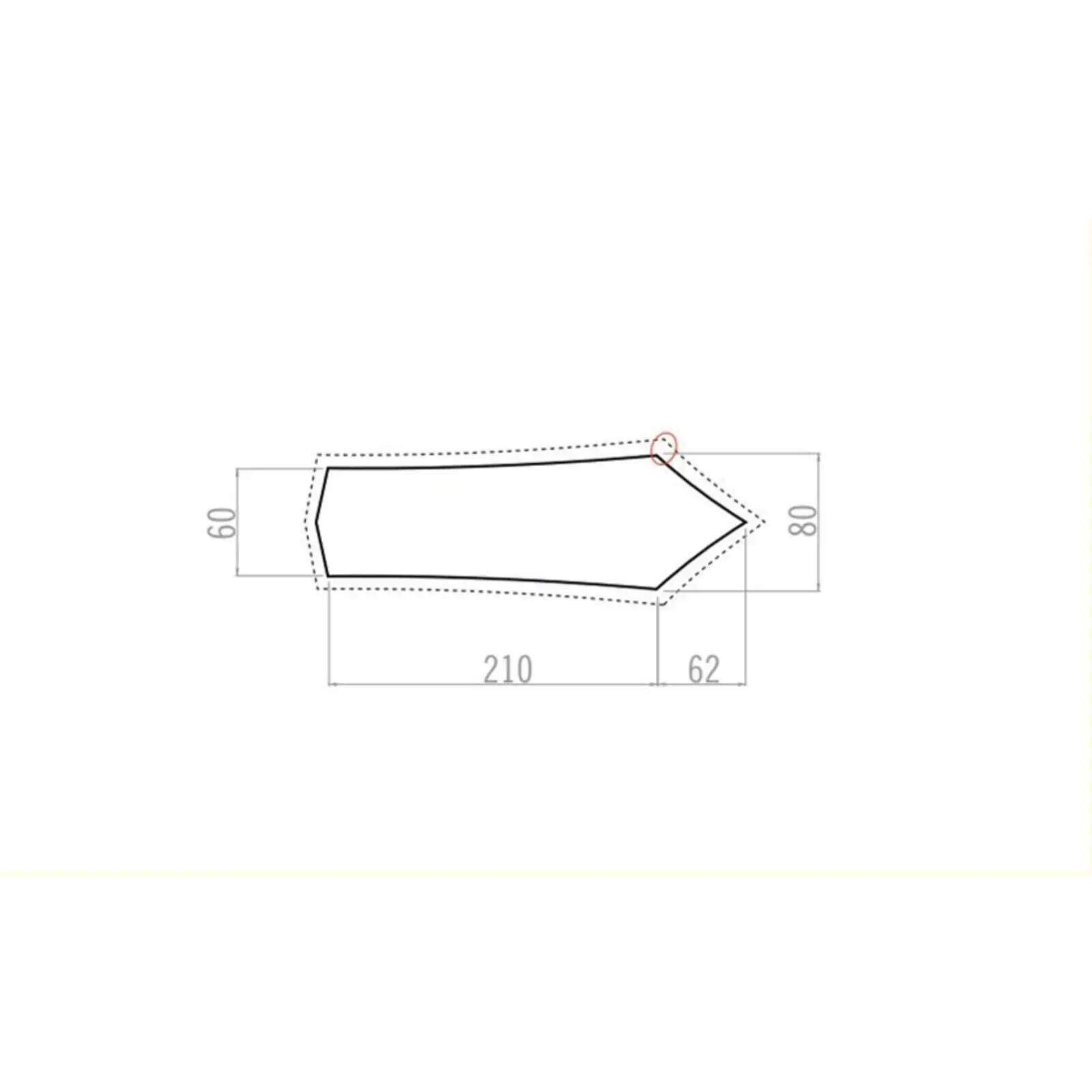 Tapis de tente Vaude Ultralight Hogan 4/4