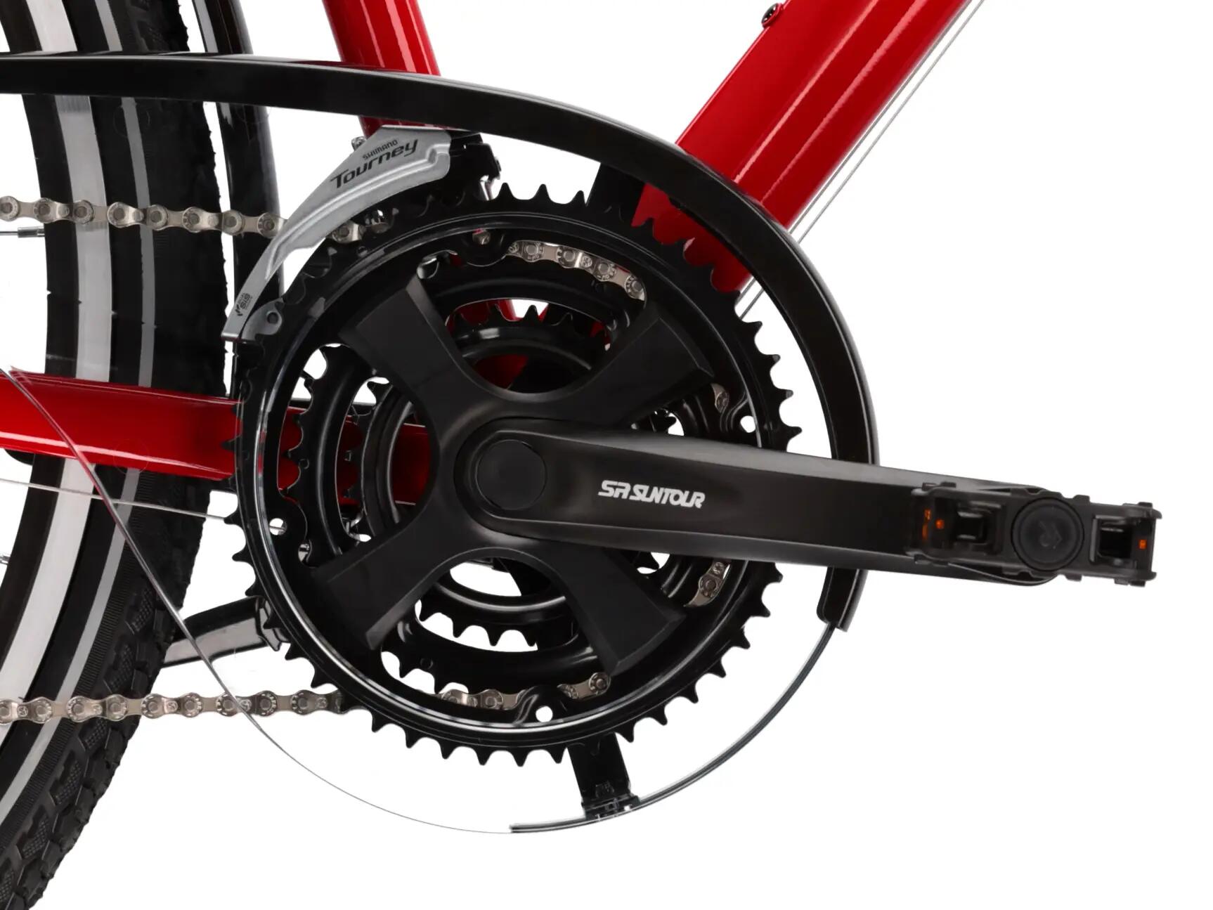 Vélo Kross VTC Trekking Shimano Acera M360 7V 4/7
