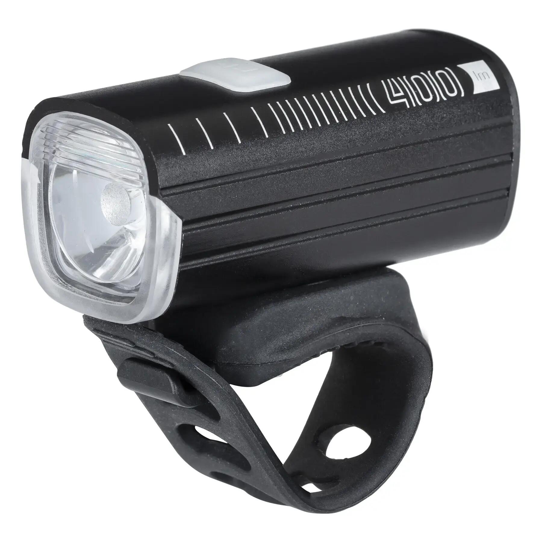 Far frontal pentru bicicletă KLS Lumio 400, negru