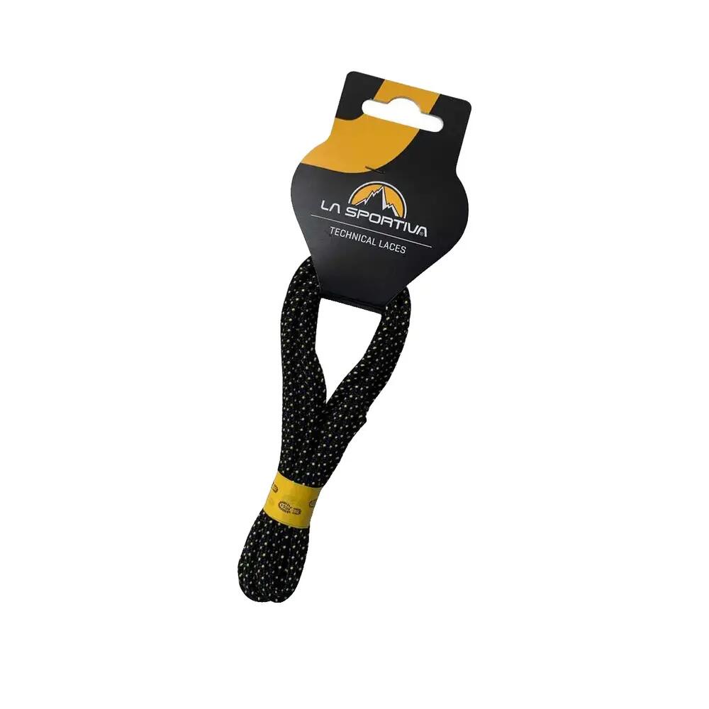 Lacets La Sportiva 150 cm Czarne/Żółte 2/2
