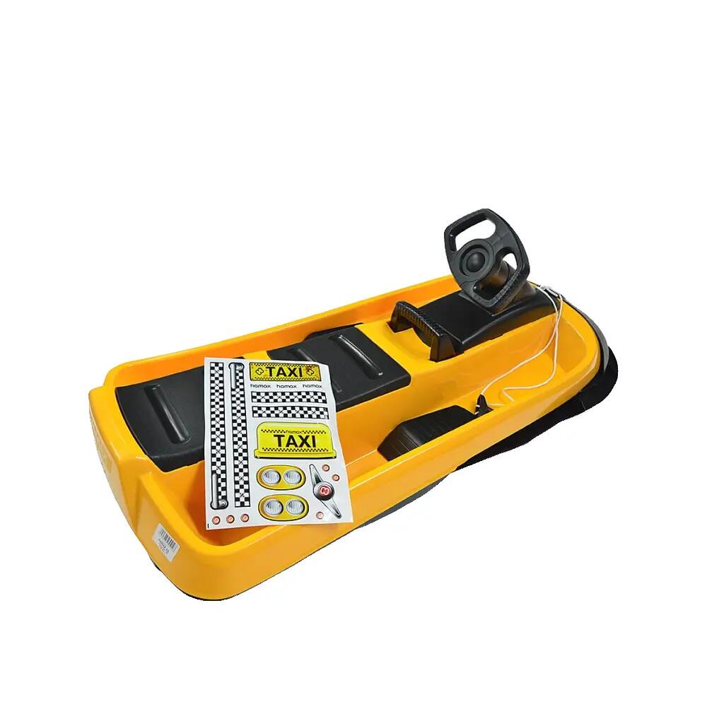 Hamax "Sno Taxi" 2-seater sled with steering wheel and brakes 7/8