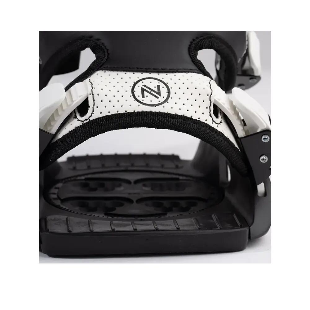 Snowboardbindungen Nidecker Micron Stormtrooper Silber 8/10