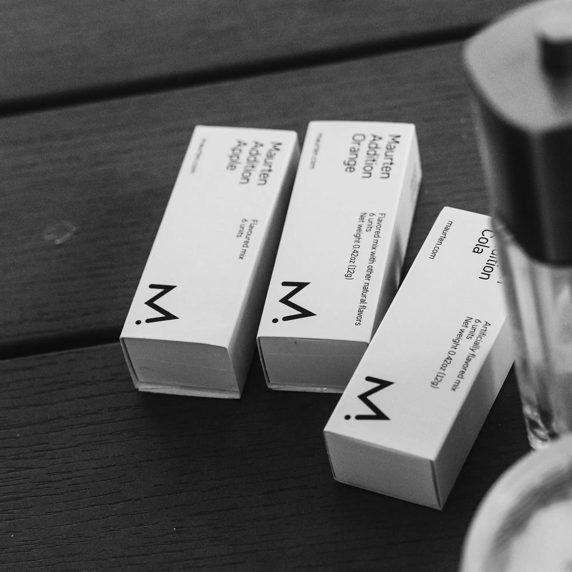Pudră aromatizantă Maurten Addition Menthol - cutie 6 plicuri 5/5