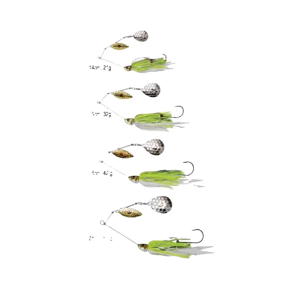 Spinnerbait Savage Gear Da'bush Kleur Vuur Tijger 4/7