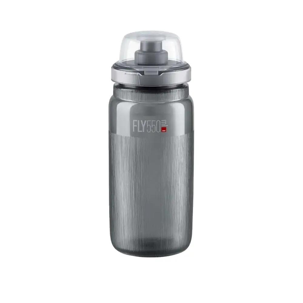 Bottiglia d'acqua Elite Fly Tex MTB 550ml Grigia 1/2