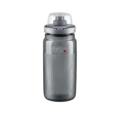 Bottiglia d'acqua Elite Fly Tex MTB 550ml Grigia