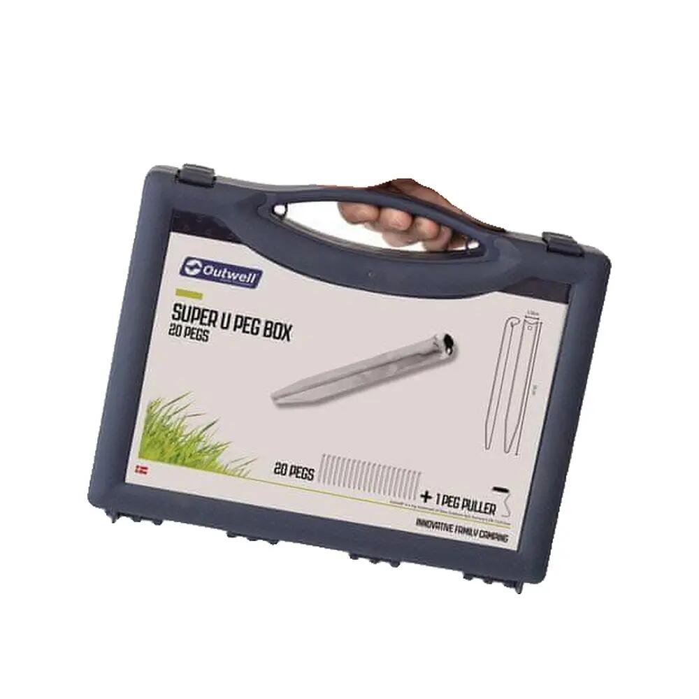 Zestaw śledzi do namiotu Outwell Super U-Peg Box 3/3