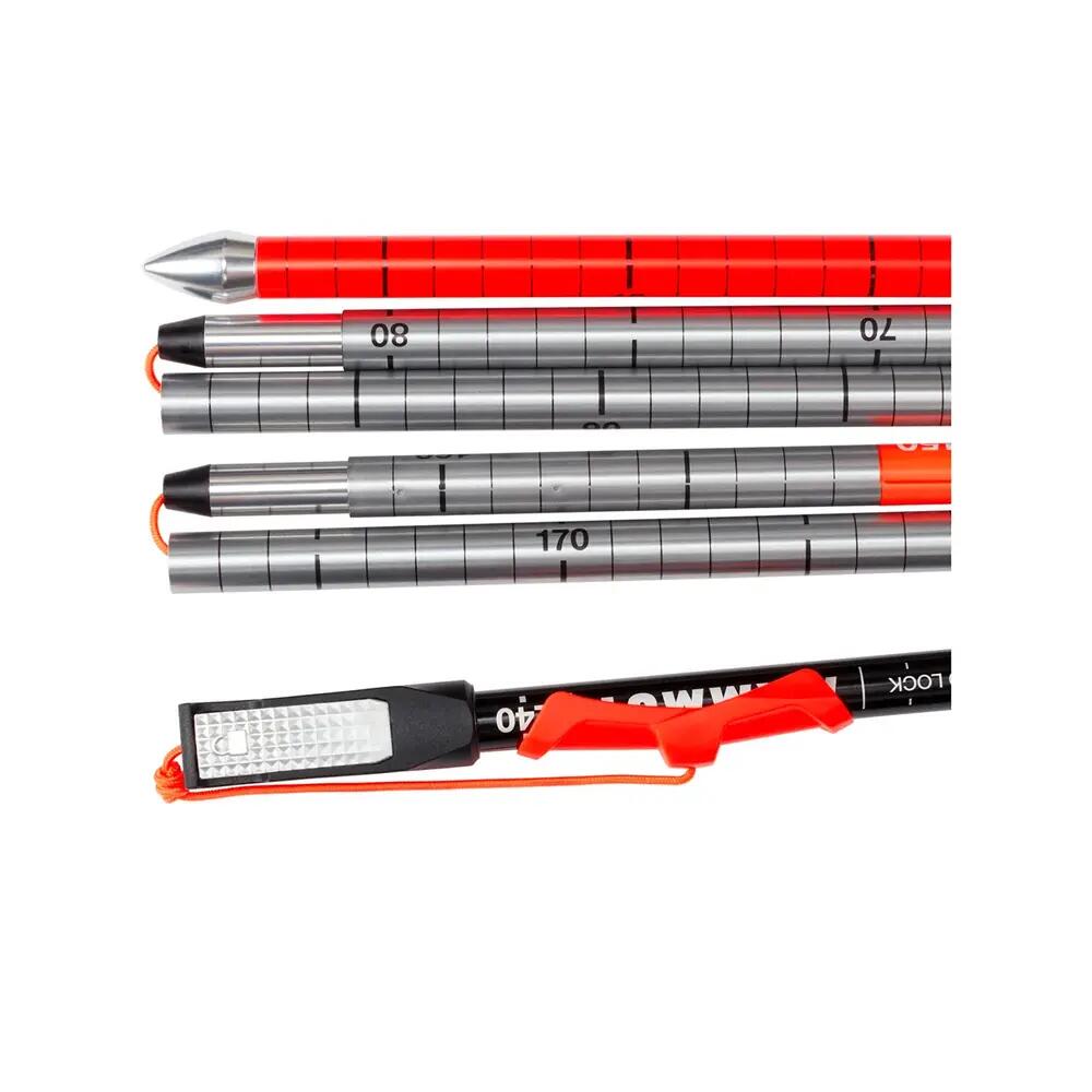 Sonda de avalanche Mammut Probe 240 Speed Lock Laranja 3/4