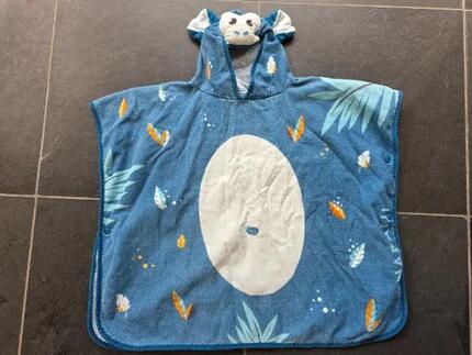 Entre Particuliers - Poncho de bain en coton pour tout-petits, motif si