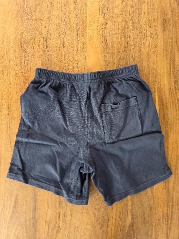 Tussen Particulieren - Domyos short katoen marineblauw maat 5-6 jaar 2/2