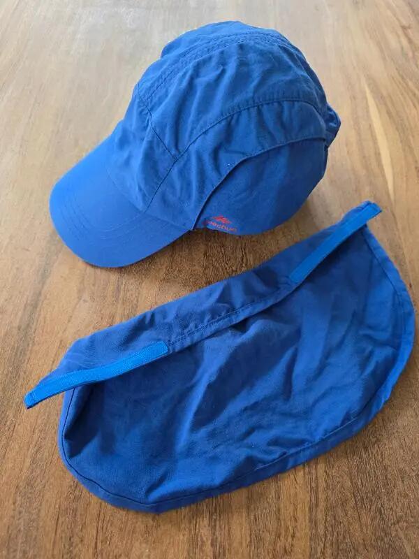 Entre Particuliers - Casquette Quechua Sahara junior bleue 2/6