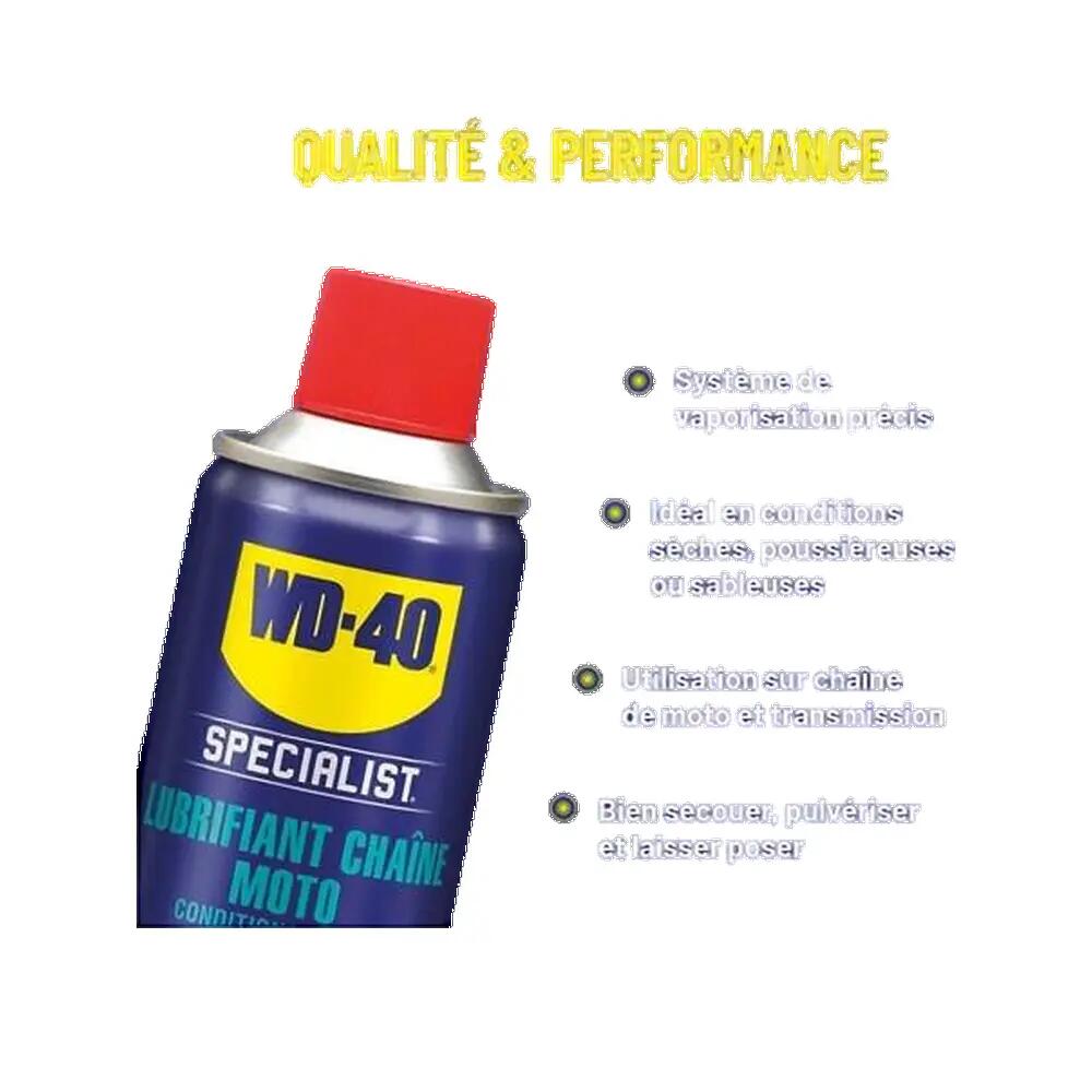 Lubrifiant voor motorfiets ketting WD-40 400ml 2/3