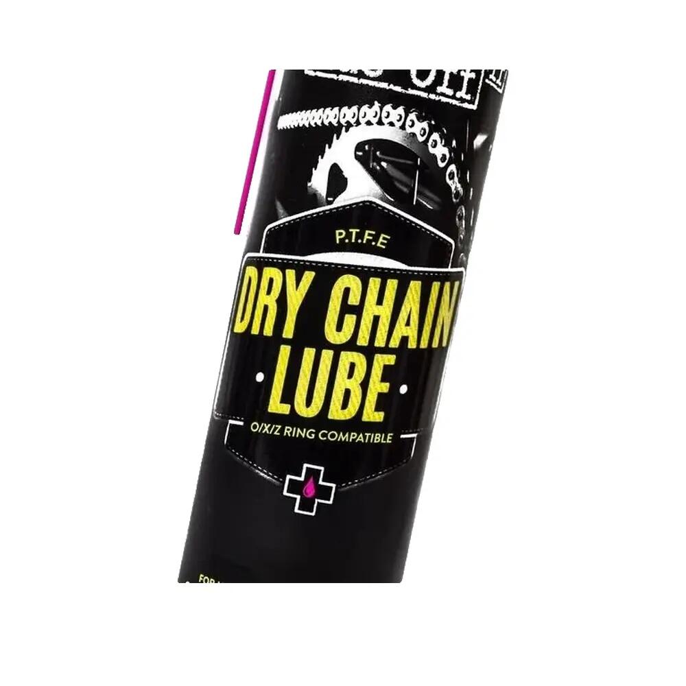 Muc Off Motorrad Kettenschmiermittel Trocken Dry 400 ml 7/9
