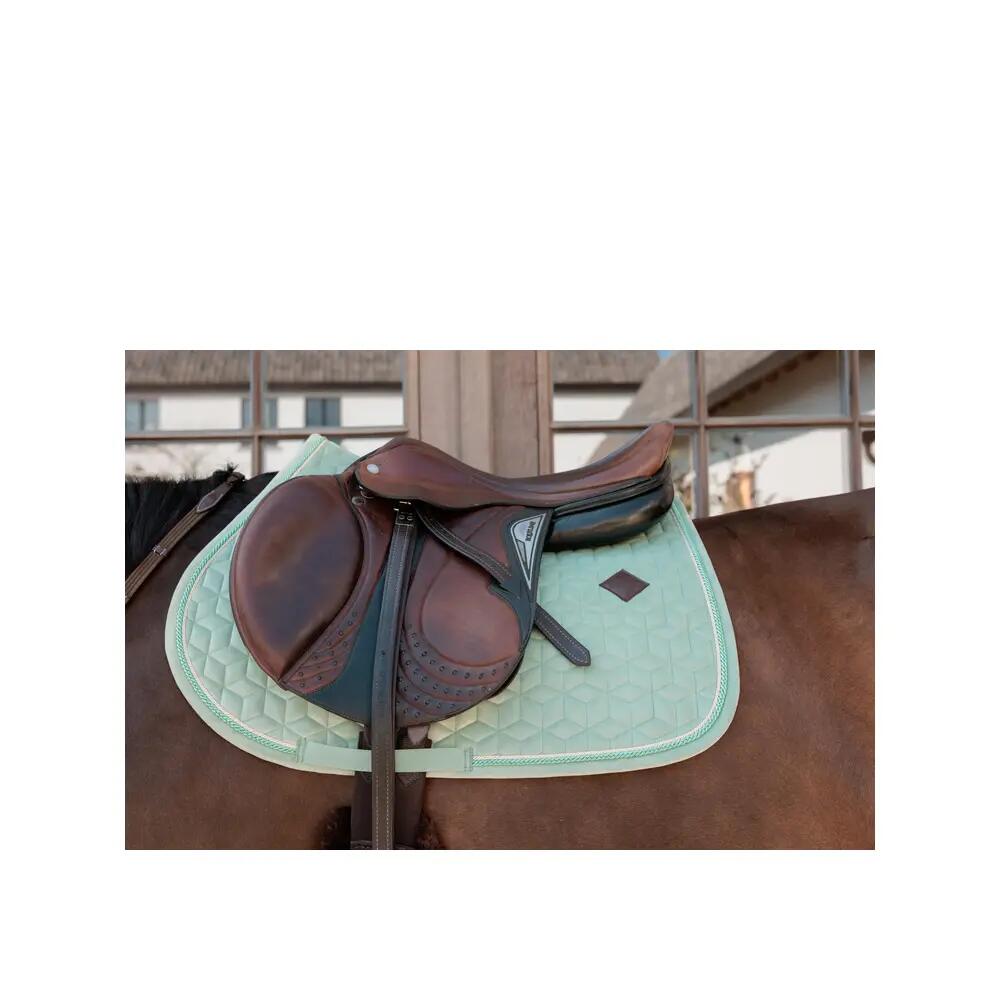 Zadeldoek velvet jumping mint pony 5/5