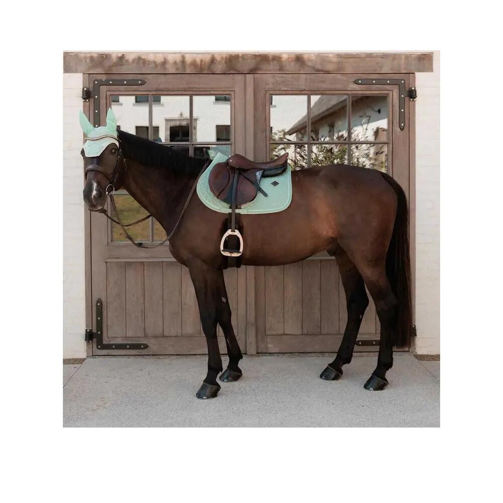Zadeldoek velvet jumping mint pony 2/5