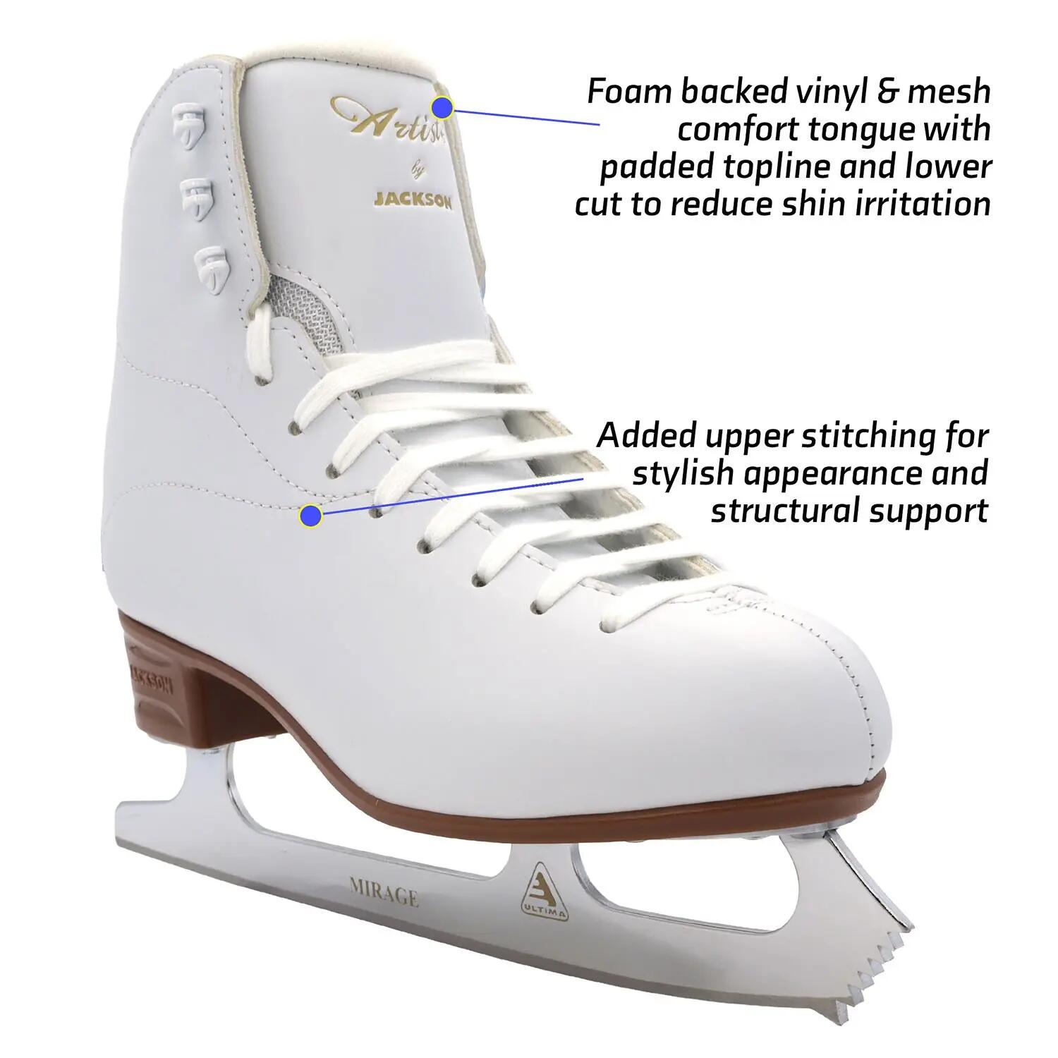 Artiste Mirage  – Eiskunstlaufschuhe für Damen – Weiß 4/7