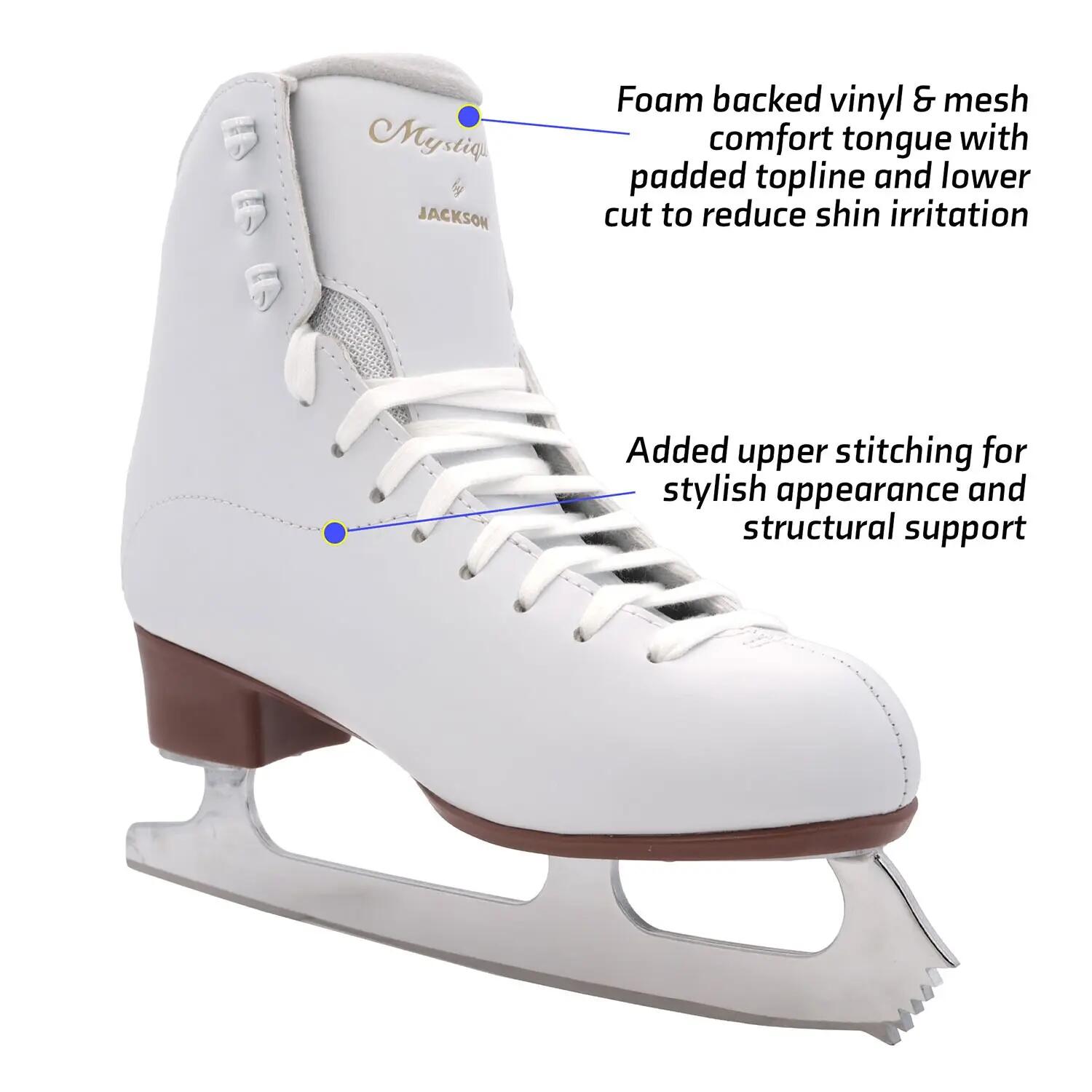 Mystique Mark IV – Eiskunstlaufschuhe für Damen – Weiß 4/7
