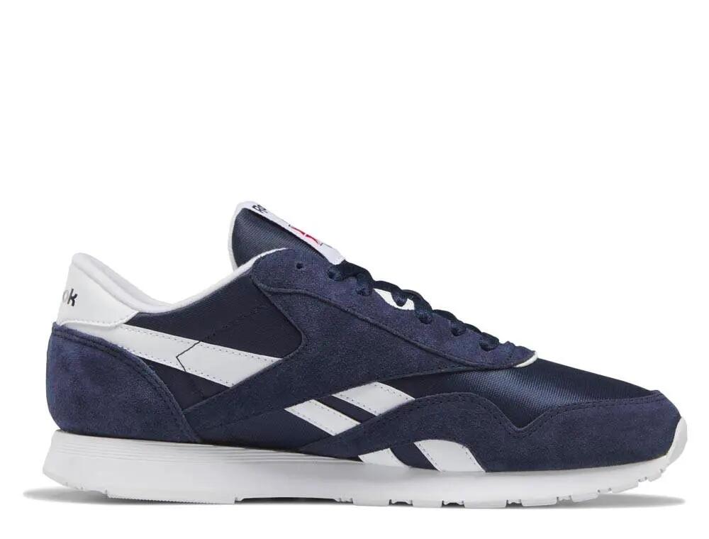 Sneakersy sportowe - męskie - Reebok Classic Nylon - retro - granatowe 2/6