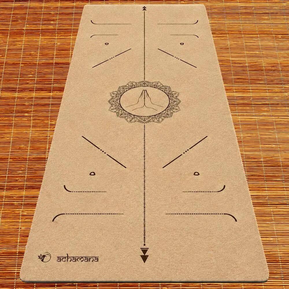 Tapis yoga en liège, nouveau concept 3 plis - 6mm - Bodylines - Namasté 8/8