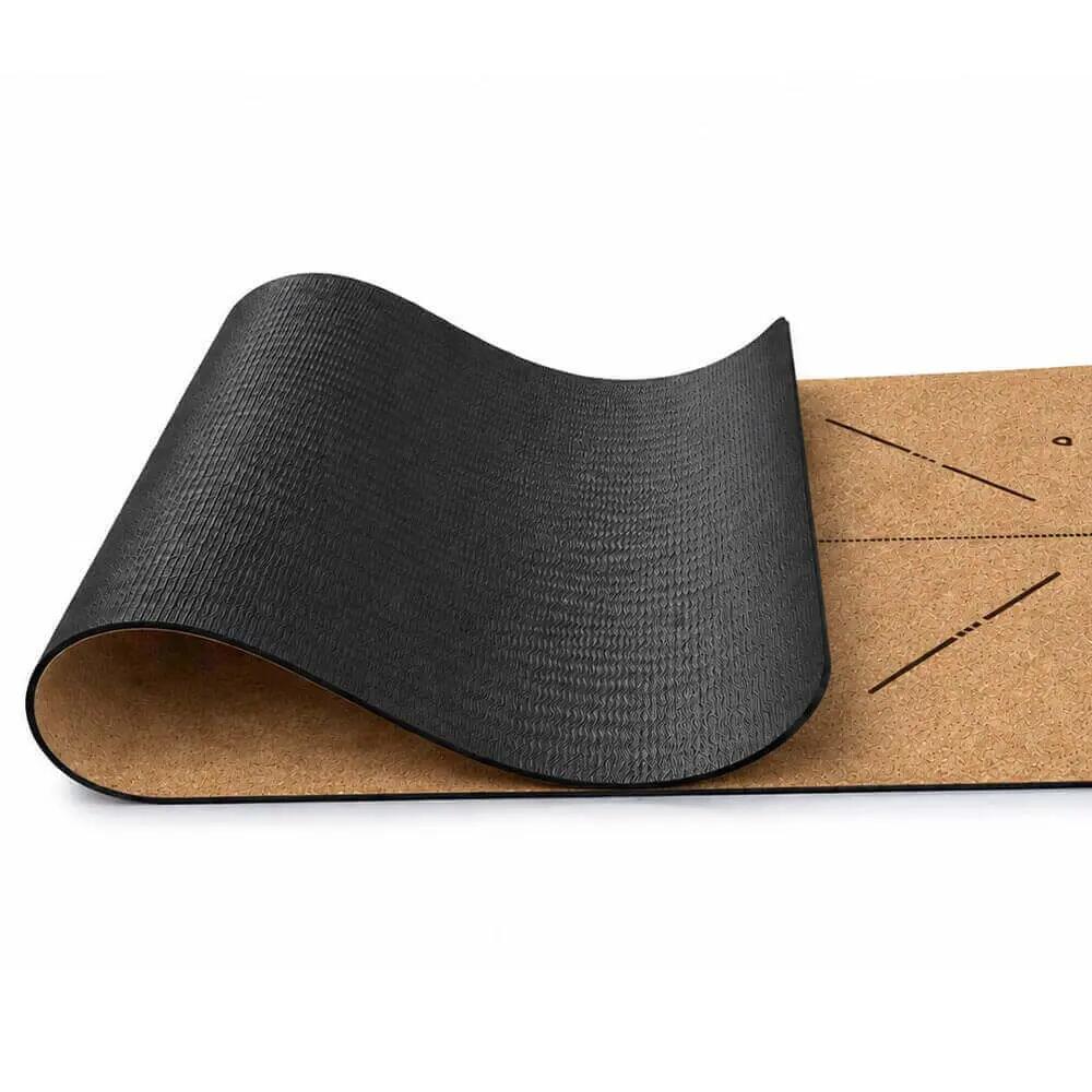 Tapis yoga en liège, nouveau concept 3 plis - 6mm - Bodylines - Namasté 5/8