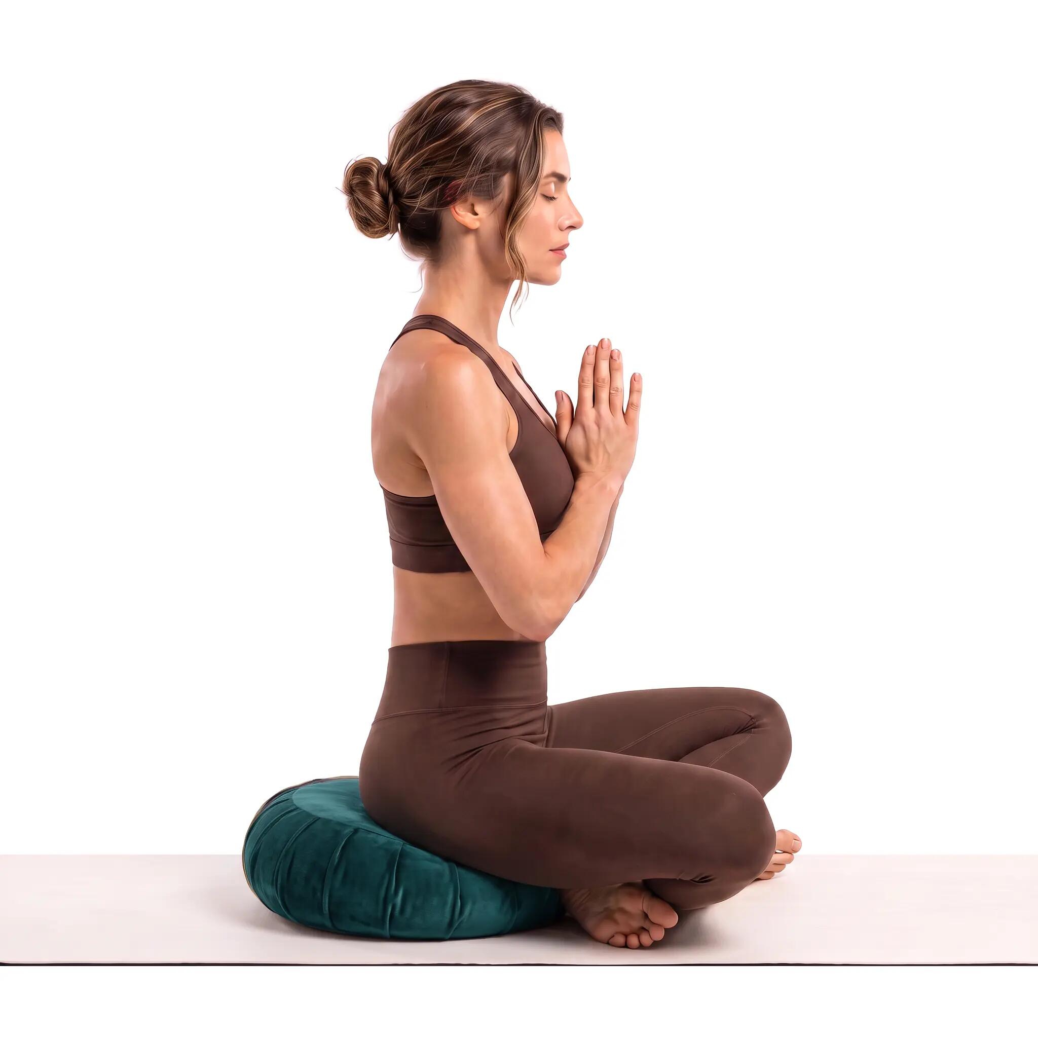Poduszka do medytacji Zafu Omm Yoga - Turkusowy 5/5