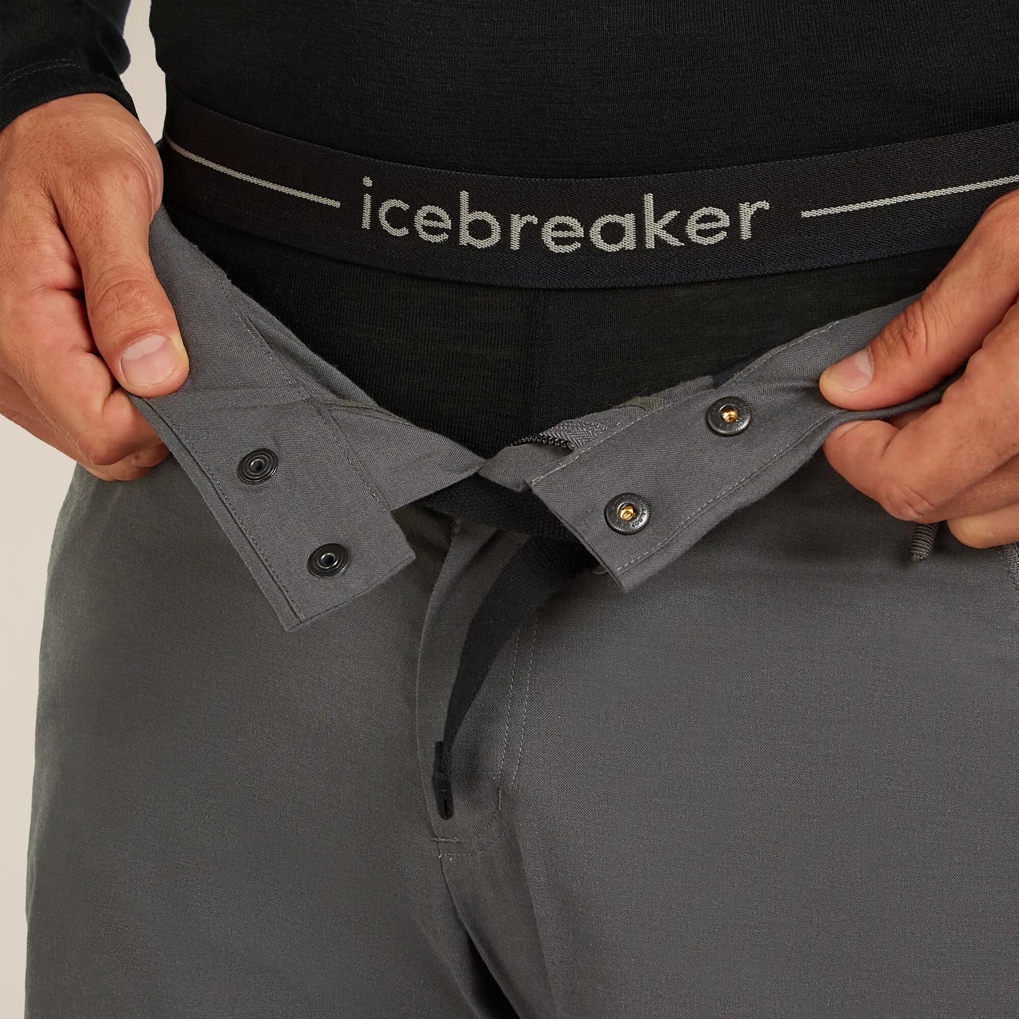 Men's Icebreaker Everyday 175 Merino Base Layer Leggings + Fly 5/6