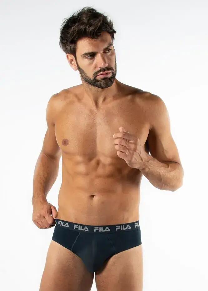 Herenslips Fila 1-pack Marineblauw 4/5