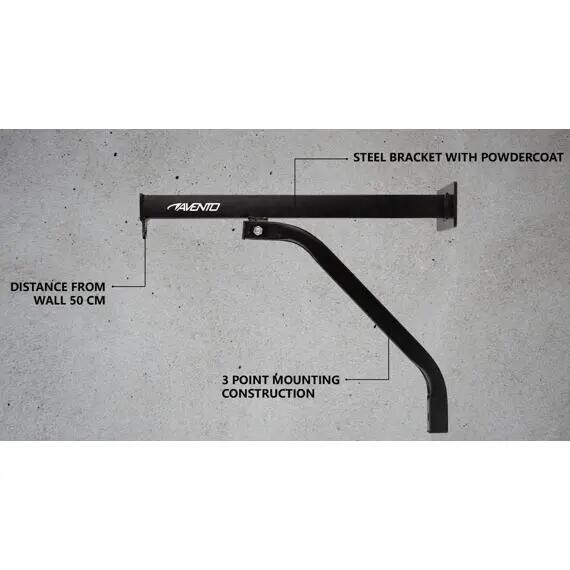Punching bag bracket wall mount - Steel 2/3