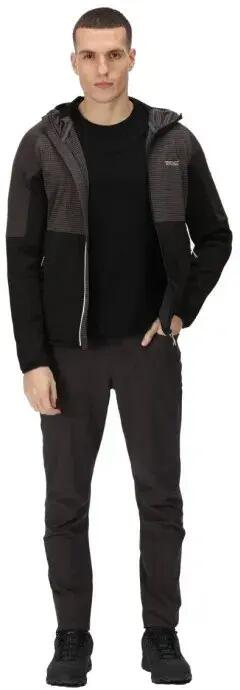 Herensweatshirt Regatta Heren Attare Softshelljack Zwart 4/7