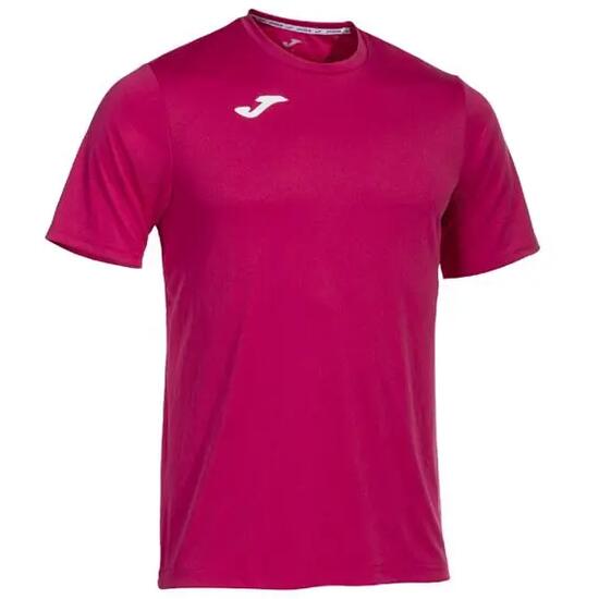 Maillot Manches Courtes Football Homme Joma Combi Fuchsia
