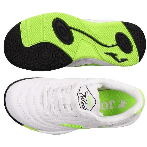 Joma Indoor Football - zapatillas fútbol sala unisex blanco 3/6