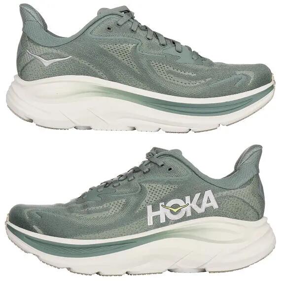 Corsa e trail per uomo Hoka Clifton 10 verde 2/6