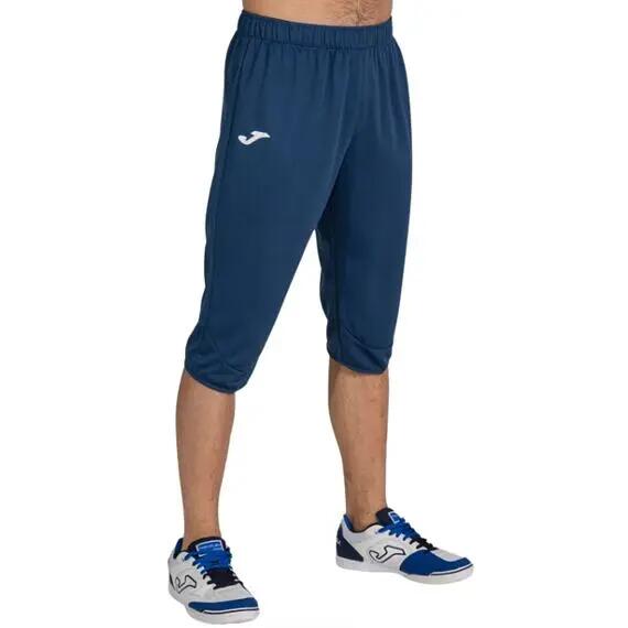 Calças Futebol Homem Joma Vela Azul Marinho 3/6