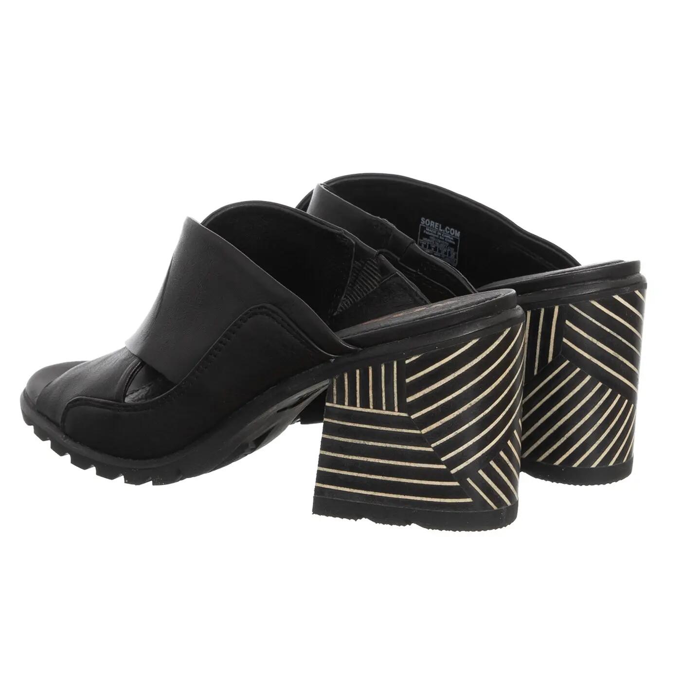 Sorel Nadia Mule Cuir Naturel Noir 4/6