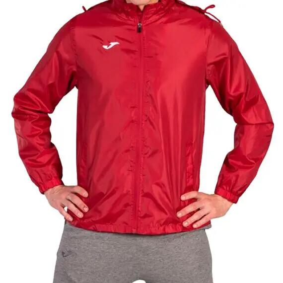 Pánská bunda Joma Rainjacket Iris červená 2/7