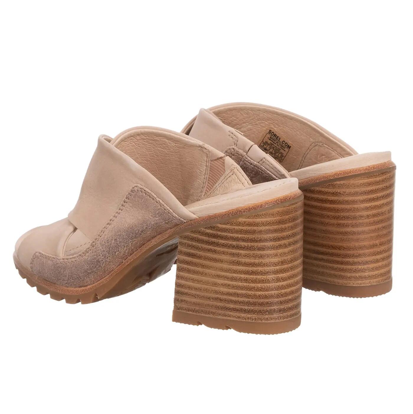 Sorel Nadia Mule Cuir Naturel Tan Naturel 4/6