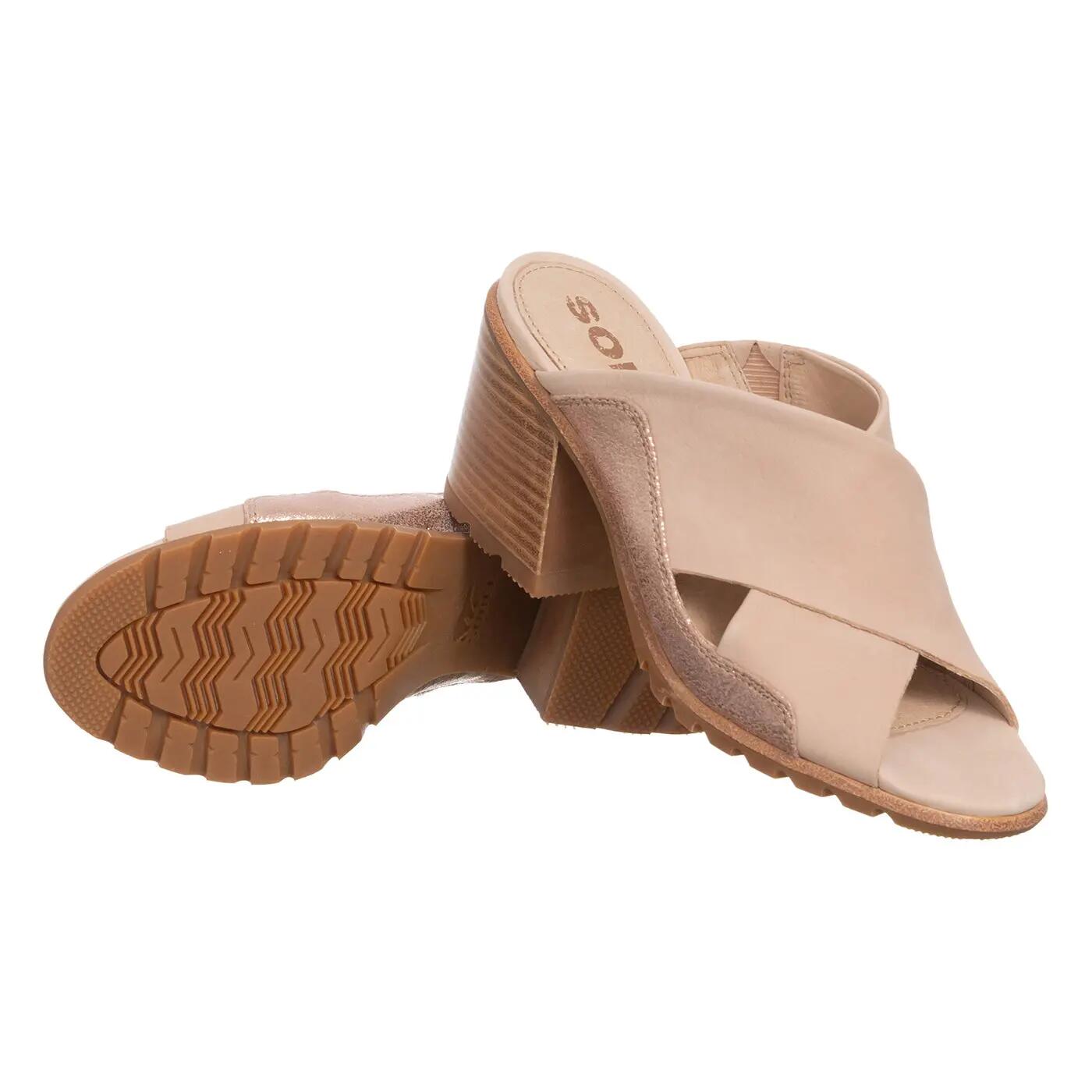 Sorel Nadia Mule Cuir Naturel Tan Naturel 2/6