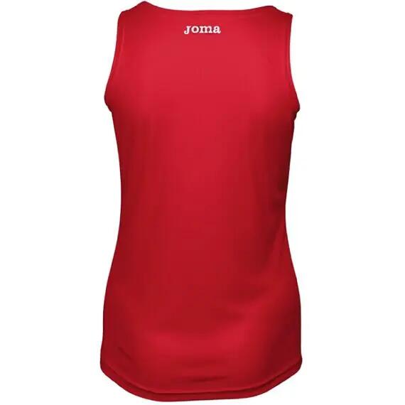 T-Shirt De Alça Fitness Mulher Joma Diana Vermelho 2/7