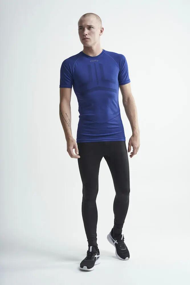 Mens Thermoactive Fitted Base Layer Leggings (Black) 5/7