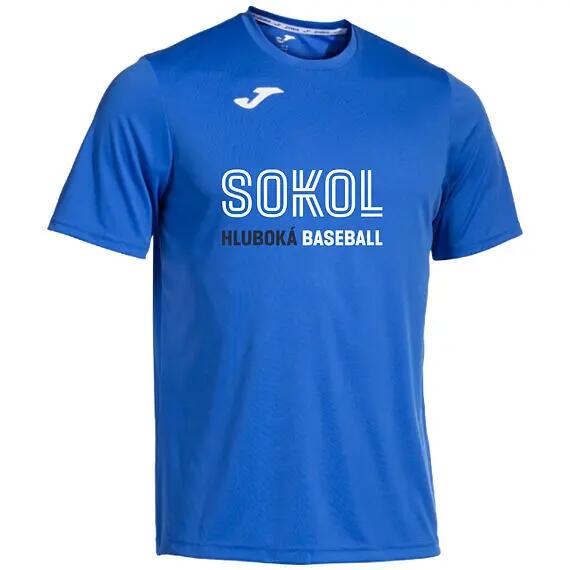 T-shirt da calcio uomo joma blu royal 2/7