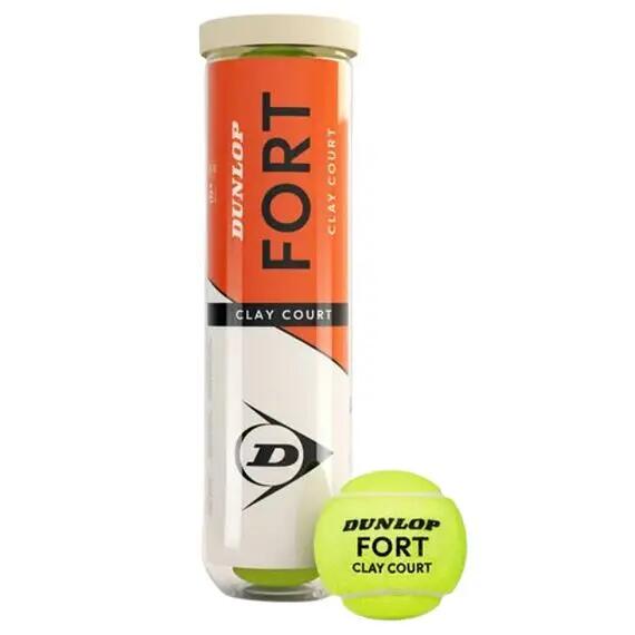 Barattolo Di 4 Palle Dunlop Fort Clay Court 2/6