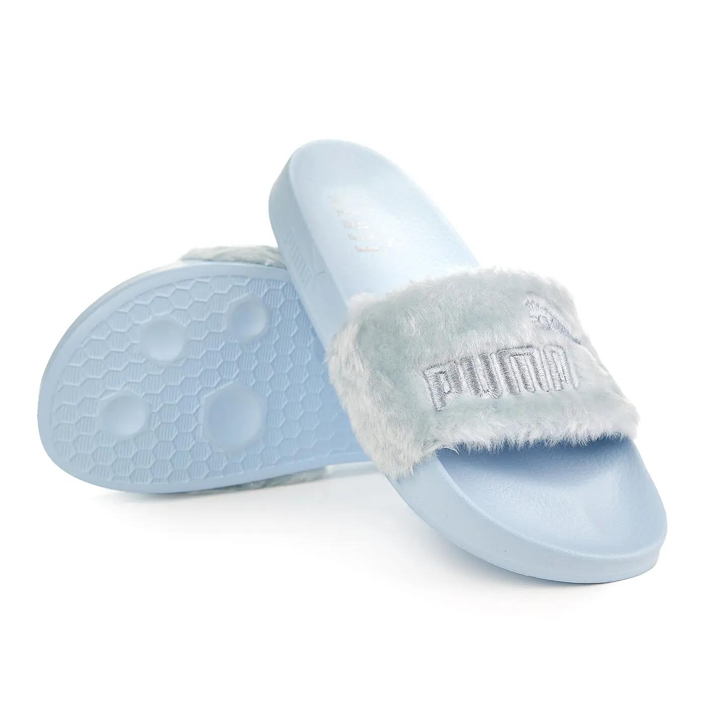 Pantoffels Puma Fenty Slide Cool Blauw 4/5