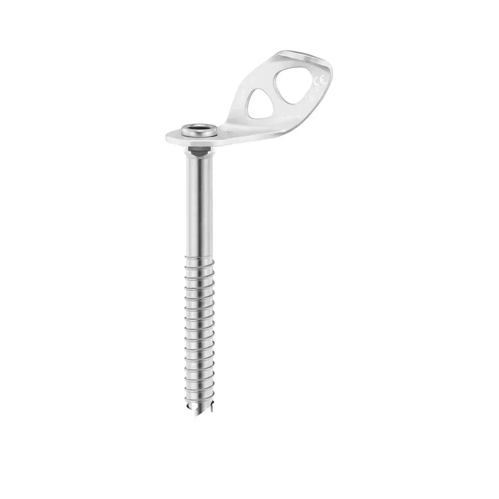 Eisschraube Petzl Laser 21 cm Stahl Aluminium 153 g zertifiziert CE UIAA 3/5