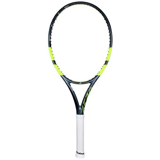 Raquette de tennis - Adulte - Pure Aero Team Gen9 - Grip L3 - Gris et vert fluo