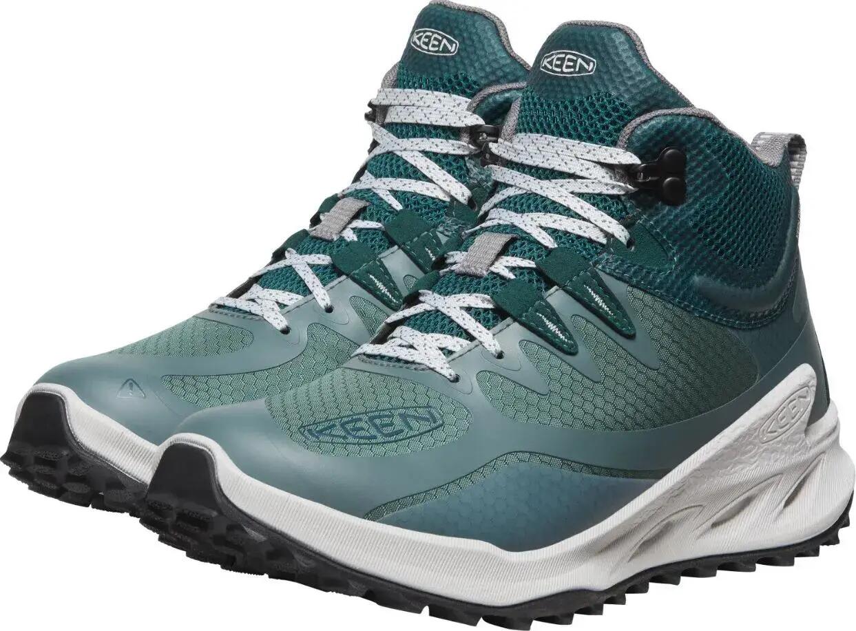 Damesschoenen Keen Wmns Zionic Mid Wp Dark Forest/Sea Moss Blue 4/6