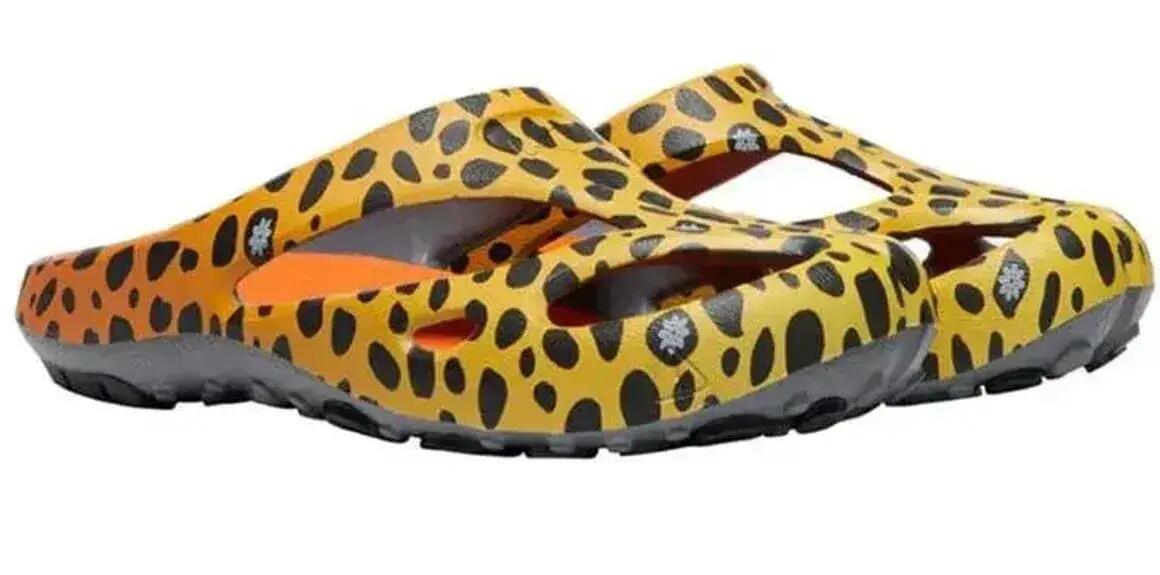 Keen Shanti Arts Thc Cheetah Rainbow-slippers voor dames, oranje 4/6