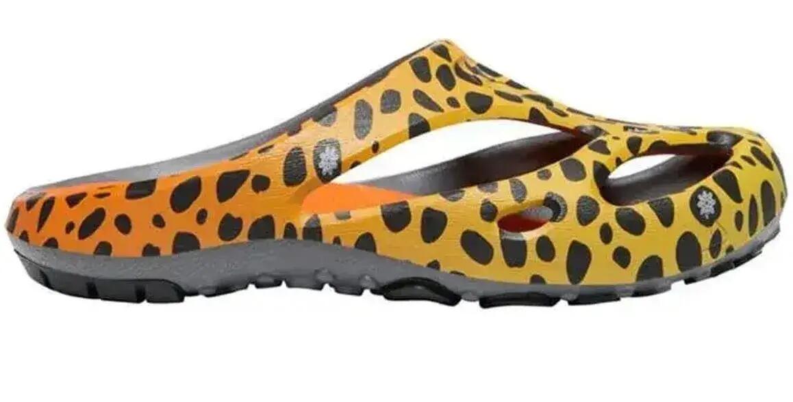 Keen Shanti Arts Thc Cheetah Rainbow-slippers voor dames, oranje 2/6